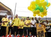 Di Jalan Sehat HUT Golkar, Musa Rajekshah Targetkan Kemenangan Golkar di 2024