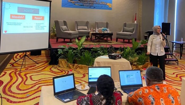 Guru Daerah 3T Kota Sorong Ikut Pelatihan Literasi Digital