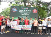 Gebyar HUT Ke- 77 TNI Dimeriahkan Fun Run Dan TNI Expo