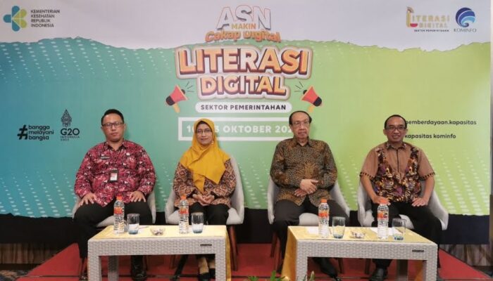 21 Ribu ASN Kemenkes Ikuti Pelatihan Literasi Digital