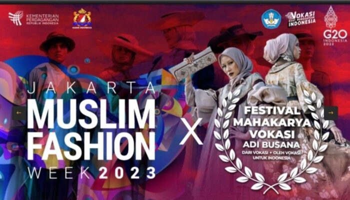 Wow! 60 Adibusana Karya Vokasi Tampil di JMFW 2023