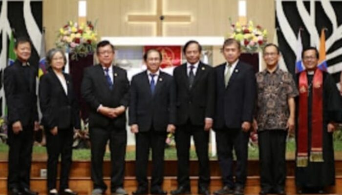 Dilantik, Pengurus Yayasan Pendidikan Tinggi Kristen Krida Wacana 2022-2026