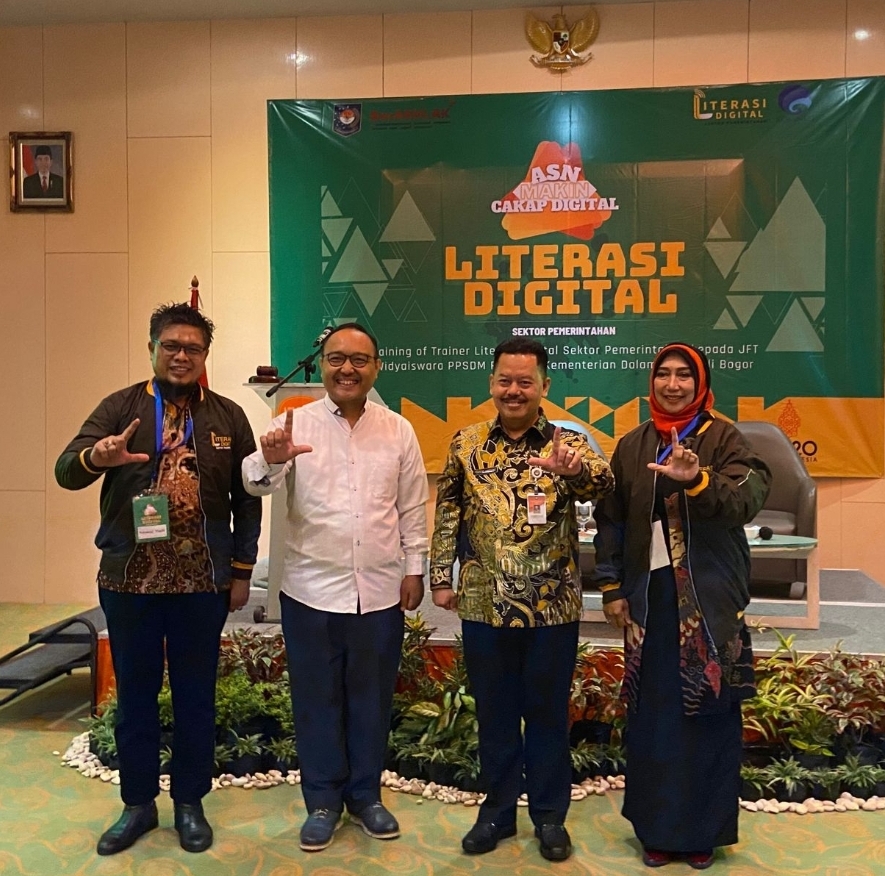 Widyaiswara Kemendagri Ikuti Kegiatan Literasi Digital — WASPADA