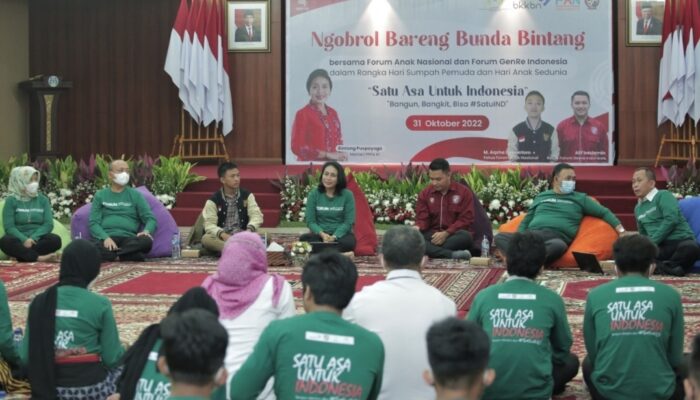 Forum Anak dan GenRe Berkolaborasi, Ini Pesan Menteri PPPA Bintang Puspayoga