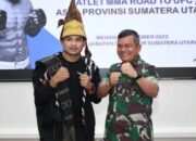 Pangdam I/BB Sambut Kepulangan Jeka Saragih Atlet MMA
