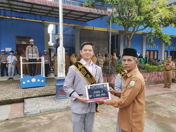 Dua Siswa SMAN 3 Langsa Juara Duta Pelajar Kamtibmas