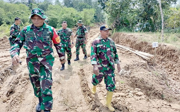 TMMD Ke-115 Kodim 0102/Pidie Bawa Berkah Untuk Petani Tiro