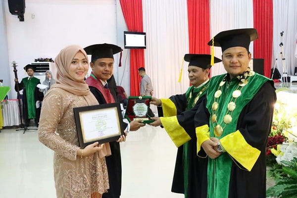 509 Lulusan IAIN Langsa Wisuda, 19 Orang Raih Lulusan Terbaik