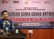 Pj Gubernur Aceh Apresiasi Bimtek Dunia Usaha Antikorupsi Yang Diselenggarakan KPK