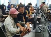 Seribuan Calon Panwascam Aceh Utara Ikuti CAT