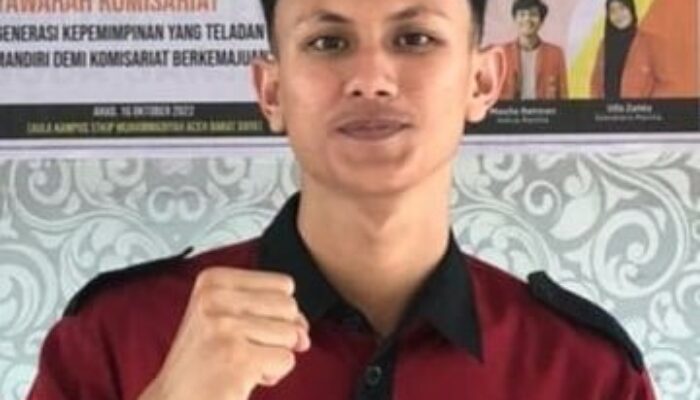 Khairul Rijal Ketum Komisariat STKIP Muhammadiyah Abdya