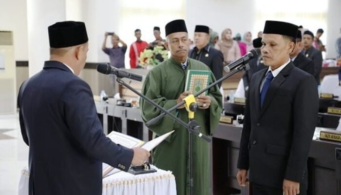 Tgk Meulaboh Dilantik PAW Anggota DPRK Aceh Utara
