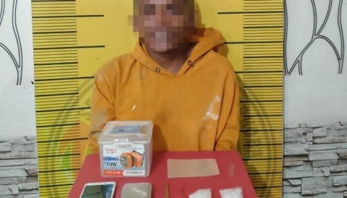 Pengedar Sabu Diringkus Di Pertambakan Gp. Sukarejo