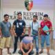 Diduga pelaku pencurian diamankan Sat Reskrim Polres Nagan Raya,Selasa (18/10).(Waspada/Ist)