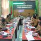 Kegiatan rapat bersama persiapan operasional Balai Rehabilitasi Napza di aula Kejari Abdya, Selasa (18/10). Waspada/Syafrizal