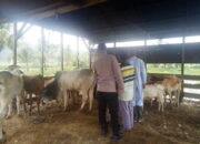 Bhabinkamtibmas Agara Sosialisasi PMK