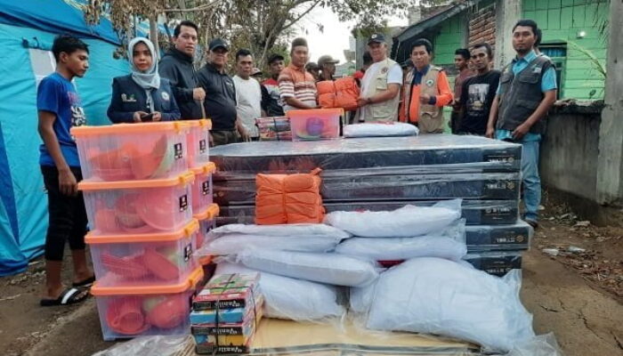 BPBA Bantu Korban Kebakaran Meunasah Papeun