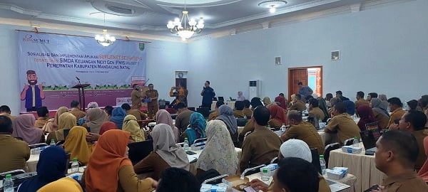 Bank Sumut - Pemkab Madina Sosialisasi FMIS