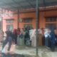 ANTRIAN sejumlah mahasiswa kategori prestasi melakukan penandatanganan penyaluran beasiswa Pemko melalui MPD Kota Subulussalam 2022, Waspada,id/Khairul Boangmanalu