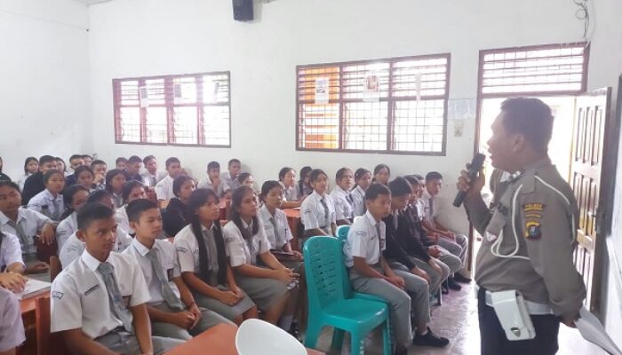 Polres Humbahas Sosialisasi Tertib Berlalulintas