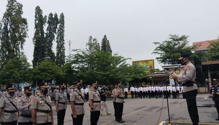 Kapolres Agara Pimpin Sertijab Kasat Dan Para Kapolsek
