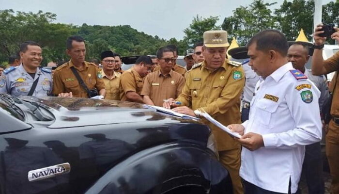 Pj Bupati Abdya Temukan Dua BPKB Mobil Dinas Hilang