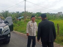 Kepala Mukim Penanggalan Ajak Wali Kota Tinjau Pusat Lokasi MTQ 2023