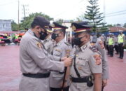 Kapolres Langsa Pimpin Sertijab Kasat Dan Kapolsek Langsa Barat