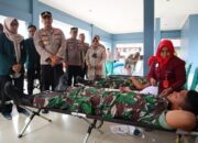 HUT Ke-71, Humas Polres Agara Gelar Donor Darah