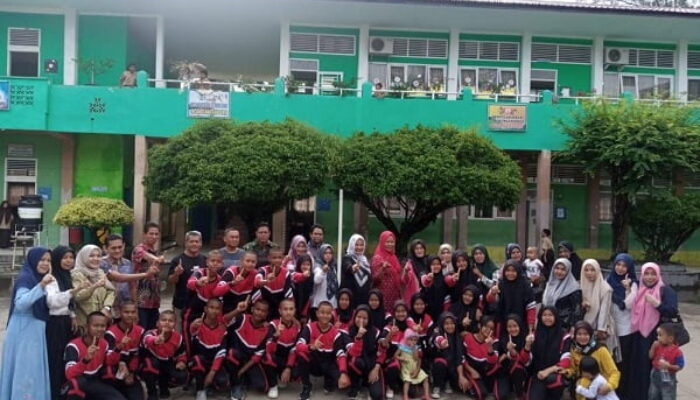 Siswa SMPN 1 Langsa Ikuti Kompetisi Inspirasi Paskibra Satuan Se Sumatera