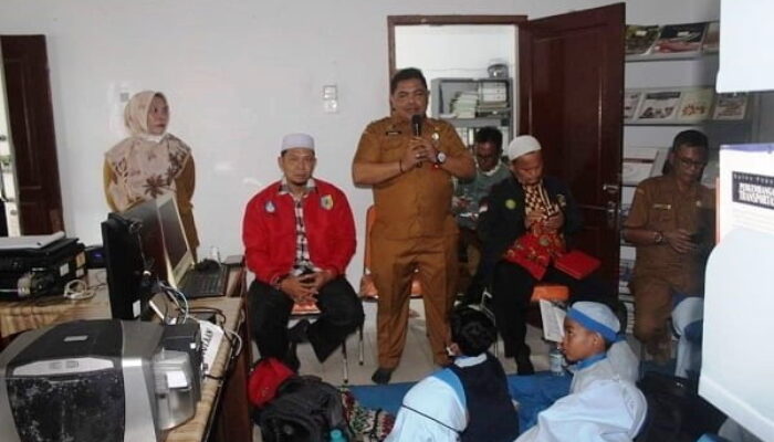 Siswa SD IT Al-Ihya Outing Class Di Dinas Perpustakaan