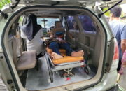 Elak Lubang, Warga Kritis Dihantam Mobil Di Aceh Timur