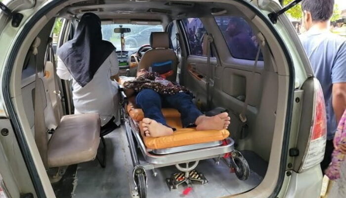 Elak Lubang, Warga Kritis Dihantam Mobil Di Aceh Timur