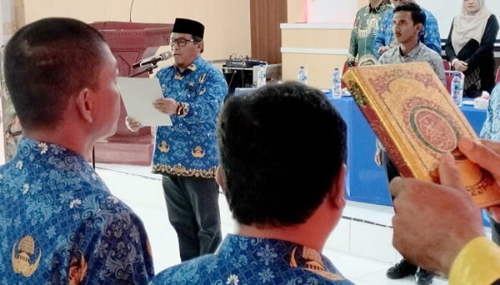 Pj Bupati Pidie Lantik 203 Pejabat Fungsional
