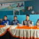 Pj Bupati, Drs.Syakir M.Si, (2 dari kanan) didampingi Kadis Kominfo,Zul Fahmy, Asisten I Setdakab, Drs. Muhammad Ridwan, Ketua PWI Sumardi dan Sekretaris PWI, Norris Elifiyan menggelar pertemuan dan silaturrahmi, Kamis (27/10). Waspada,id/ Ali Amran