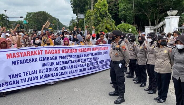 Selisih 1 Suara, Warga Tuding Kecurangan Pilkades Di Asahan
