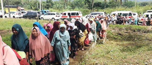 Peringati HUT TNI, Kodim 0104/Atim Gelar Donor Darah Dan Tanam Pohon