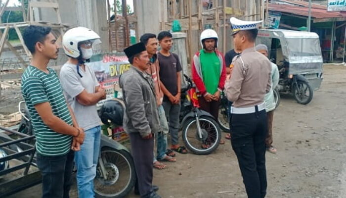 Kasat Lantas Bener Meriah Sosialisasi Keselamatan Berkendara