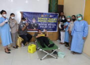 Polres Dairi Bakti Sosial Sambut HUT Ke-71 Divisi Humas Polri