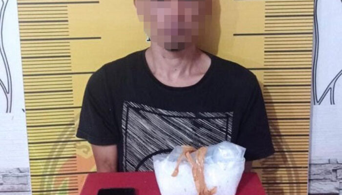 Bawa Paket Sabu, Warga Tamiang Ditangkap