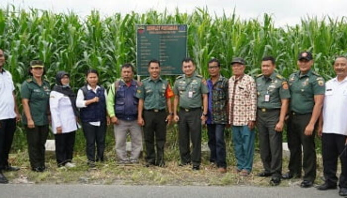 Kasiren Korem 022/PT Terima Kunker Tim Ditjen Strahan Kemhan RI