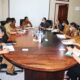 Bupati Toba, Ir. Poltak Sitorus terima Audiensi Badan Penyelenggara Jaminan Sosial (BPJS) Kesehatan di Ruang Kerja Bupati Toba, Selasa (11/10). Waspada/Ist