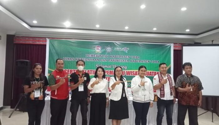 Disbudpar Toba Gelar Pelatihan Pemandu Wisata Buatan Outbond