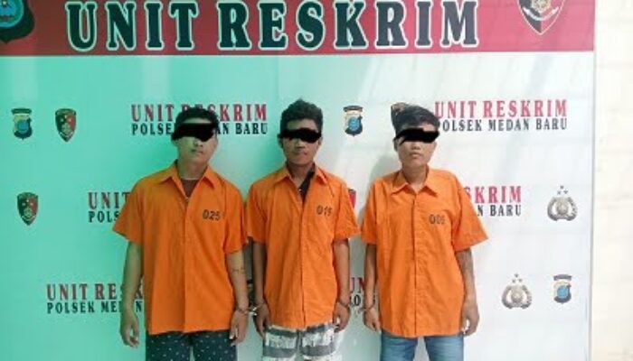 18 Kali Beraksi, Polisi Ringkus Tiga Pelaku Curas