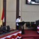 JURU bicara Fraksi PKS Dr. Rudiawan Sitorus, M.Pem.I saat menyampaikan pendapat Fraksi  terhadap Ranperda Kota Medan tentang Penetapan Zonasi Aktivitas PKL di Kota Medan, di gedung DPRD Medan, Selasa (25/10). Waspada/Yuni Naibaho
