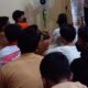 PARA geng motor yang diamankan di Polsek Sunggal. Waspada/Ist