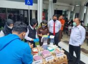 Kasat Narkoba Hadiri Pemusnahan Barang Bukti Narkoba Di Kejari Medan