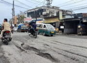 Jalan Marelan Raya Rusak Parah, LPM Medan Marelan Surati Gubsu