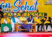 80 Ribu Warga Sumut Akan Ramaikan Jalan Sehat HUT Ke 58 Golkar