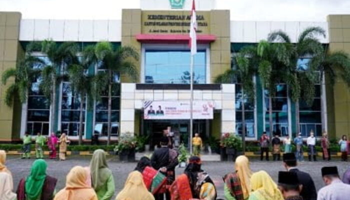 Kanwil Kemenagsu Gelar Upacara Hari Sumpah Pemuda
